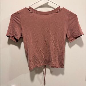lululemon athletica Dusty Rose Crop Top